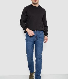 Джинсы мужские демисезонные, цвет синий, 243R8060