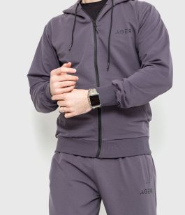 Спорт костюм мужской демисезонный, цвет серый, 241R175