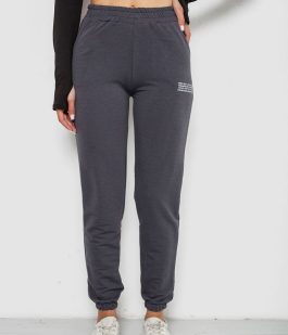 Спортивные штаны женские, цвет серый, 238R5052-1