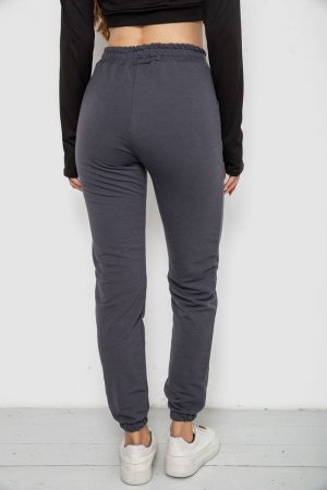 Спортивные штаны женские, цвет серый, 238R5052-1 — изображение 4