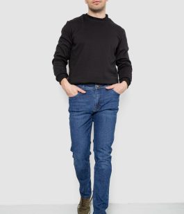 Джинсы мужские демисезонные, цвет синий, 243R8059