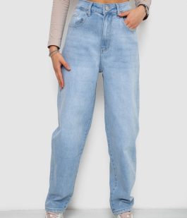 Джинсы женские MOM, цвет голубой, 255RM578