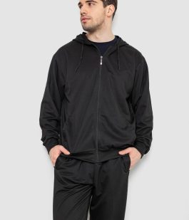 Спортивный костюм мужской, цвет черный, 244R9153