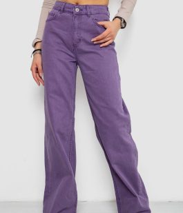 Джинсы женские, цвет сиреневый, 250R1071