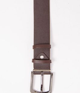 Мужской ремень из эко-кожи, коричневого цвета, 196R40S1W12