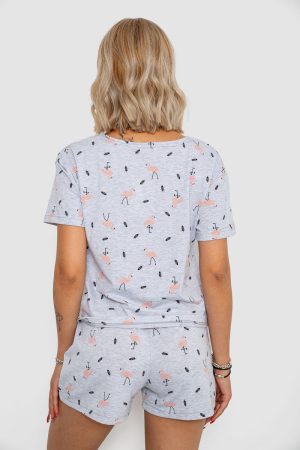 Пижама женская, цвет серый, 102R370 — изображение 4