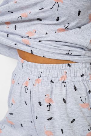 Пижама женская, цвет серый, 102R370 — изображение 5