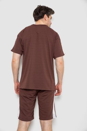 Костюм мужской повседневный, цвет шоколадный, 238R1569 — изображение 4