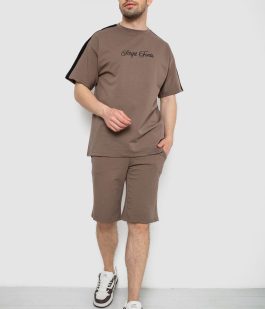 Костюм мужской повседневный, цвет мокко, 238R1569