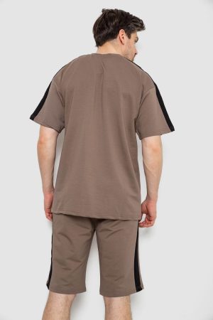Костюм мужской повседневный, цвет мокко, 238R1569 — изображение 4