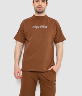 Костюм мужской повседневный, цвет коричневый, 238R1569