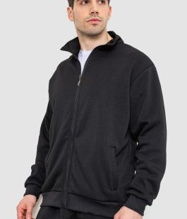 Спорт костюм мужской на флисе, цвет черный, 244R967