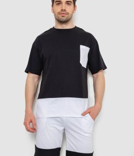 Костюм мужской повседневный, цвет черно-белый, 238R1533
