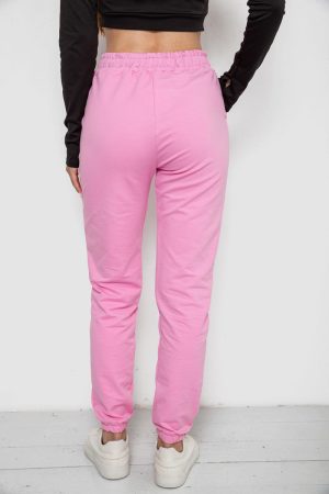 Спортивные штаны женские, цвет розовый, 238R345-1 — изображение 4