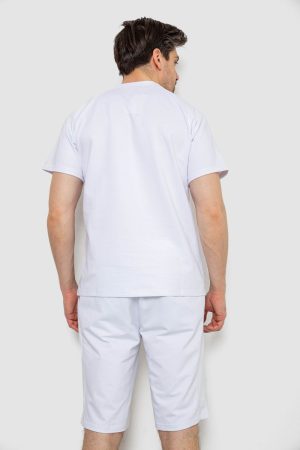 Костюм мужской повседневный, цвет белый, 238R1570 — изображение 4