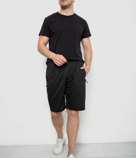 Шорты мужские, цвет черный, 244R6596