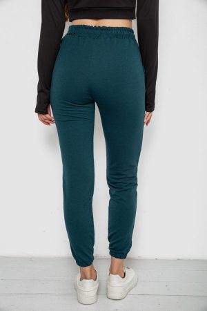 Спортивные штаны женские, цвет зеленый, 238R345 — изображение 4