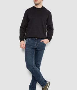 Джинсы мужские демисезонные, цвет темно-синий, 243R8689-1