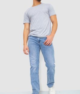 Джинсы мужские, цвет голубой, 244R6079