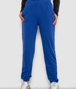 Спортивные штаны женские, цвет синий, 238R325