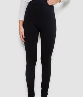 Лосины трикотажные бесшовные, цвет черный, 139RW201
