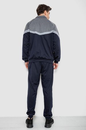 Спортивный костюм мужской, цвет серо-синий, 244R9147 — изображение 4