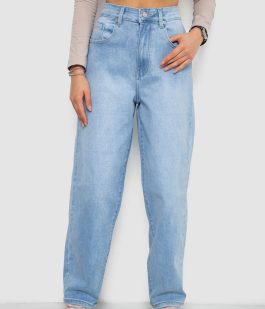 Джинсы женские MOM, цвет голубой, 255RM571
