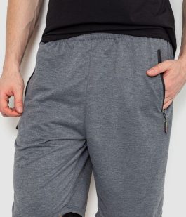 Шорты мужские, цвет серый, 244R6598