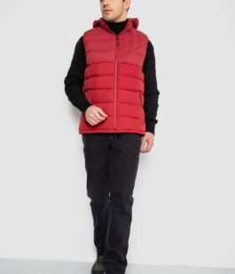 Жилет мужской демисезонный, цвет бордовый, 244RC666