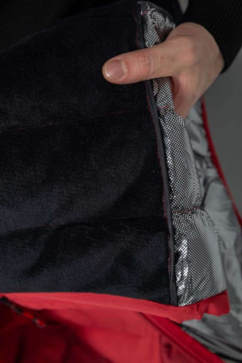 Жилет мужской демисезонный, цвет бордовый, 244RC666 — изображение 10