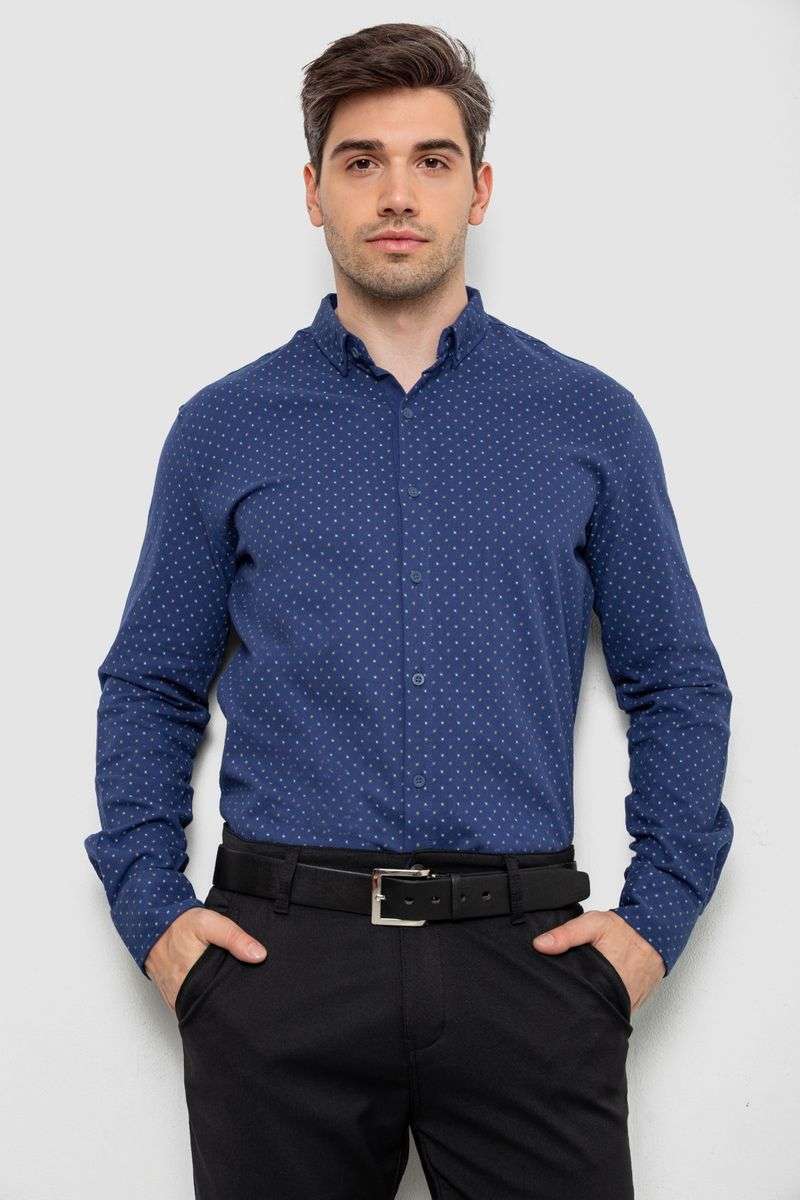 Рубашка мужская с принтом