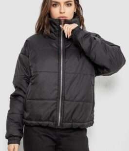 Куртка женская демисезонная, цвет черный, 102R5273