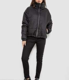 Куртка женская демисезонная, цвет черный, 102R5273