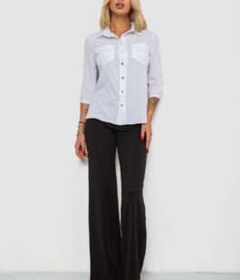 Блуза классическая, цвет белый, 230R72-1