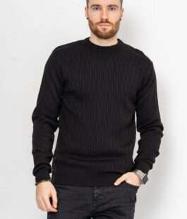 Свитер мужской, цвет черный, 161R880