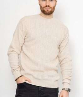 Свитер мужской, цвет светло-бежевый, 161R880