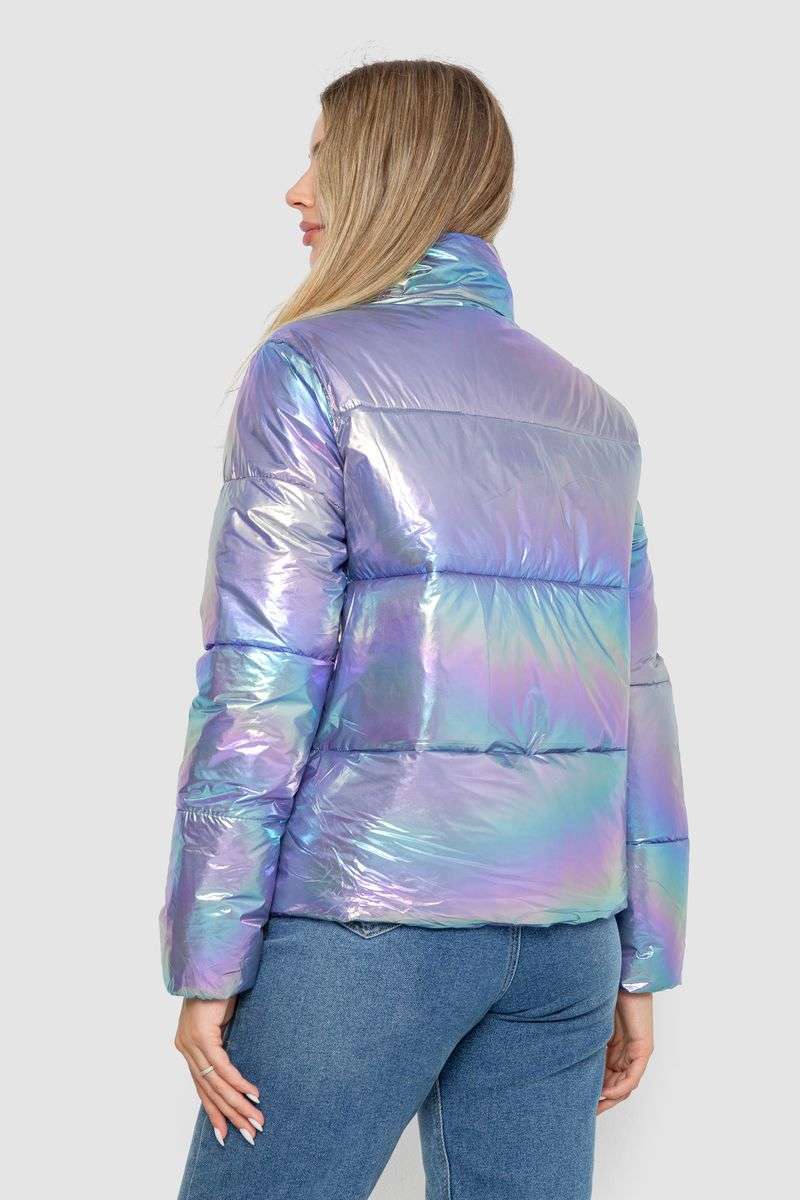Куртка женская демисезонная плащевка, цвет разноцвет , 243R2022-2 — изображение 4