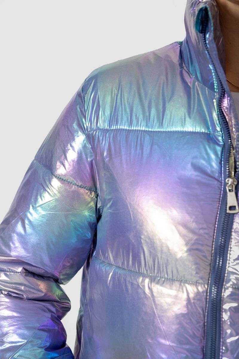 Куртка женская демисезонная плащевка, цвет разноцвет , 243R2022-2 — изображение 5