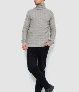 Гольф мужской, цвет светло-серый, 161R132