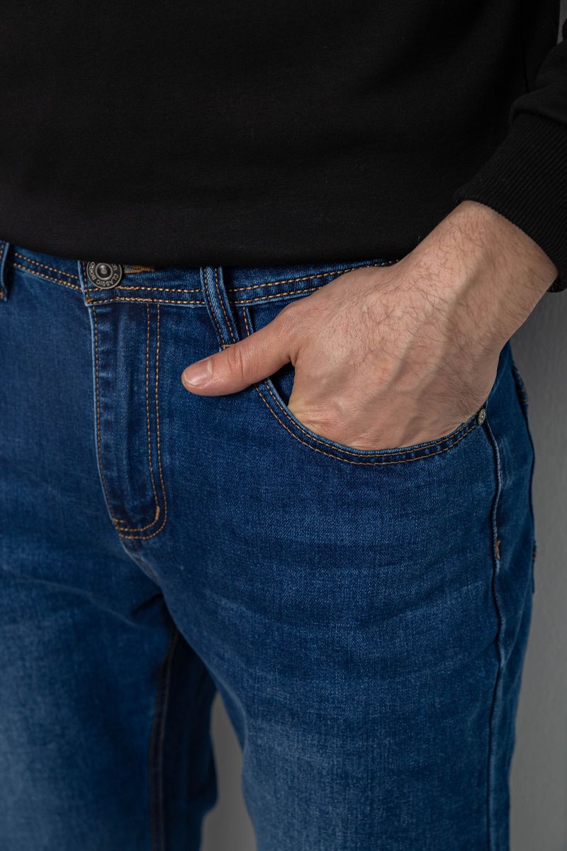 Джинсы мужские, цвет синий, 244R9906 — изображение 5