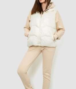 Жилет женский, цвет молочный, 244R7011