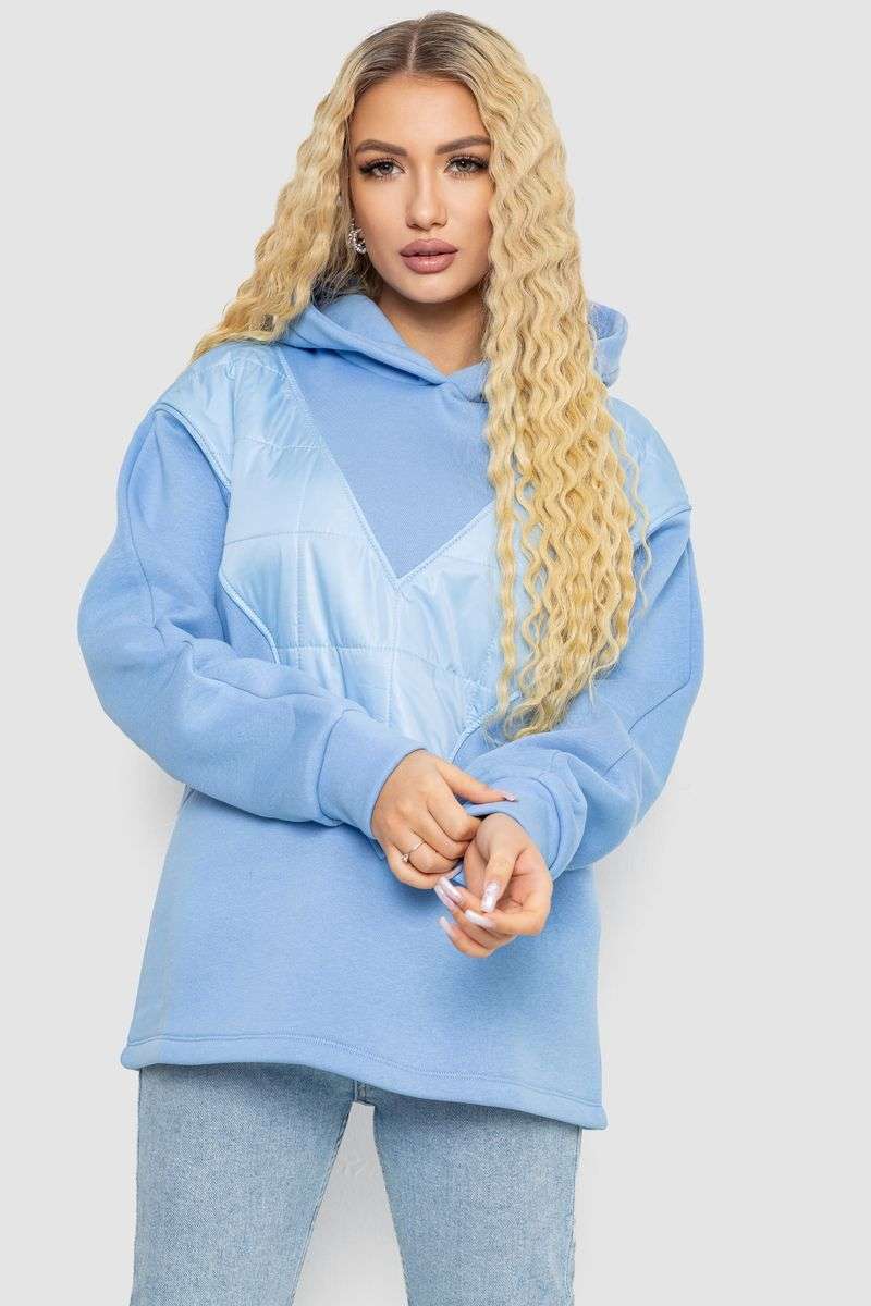 Худи женский на флисе трехнитка