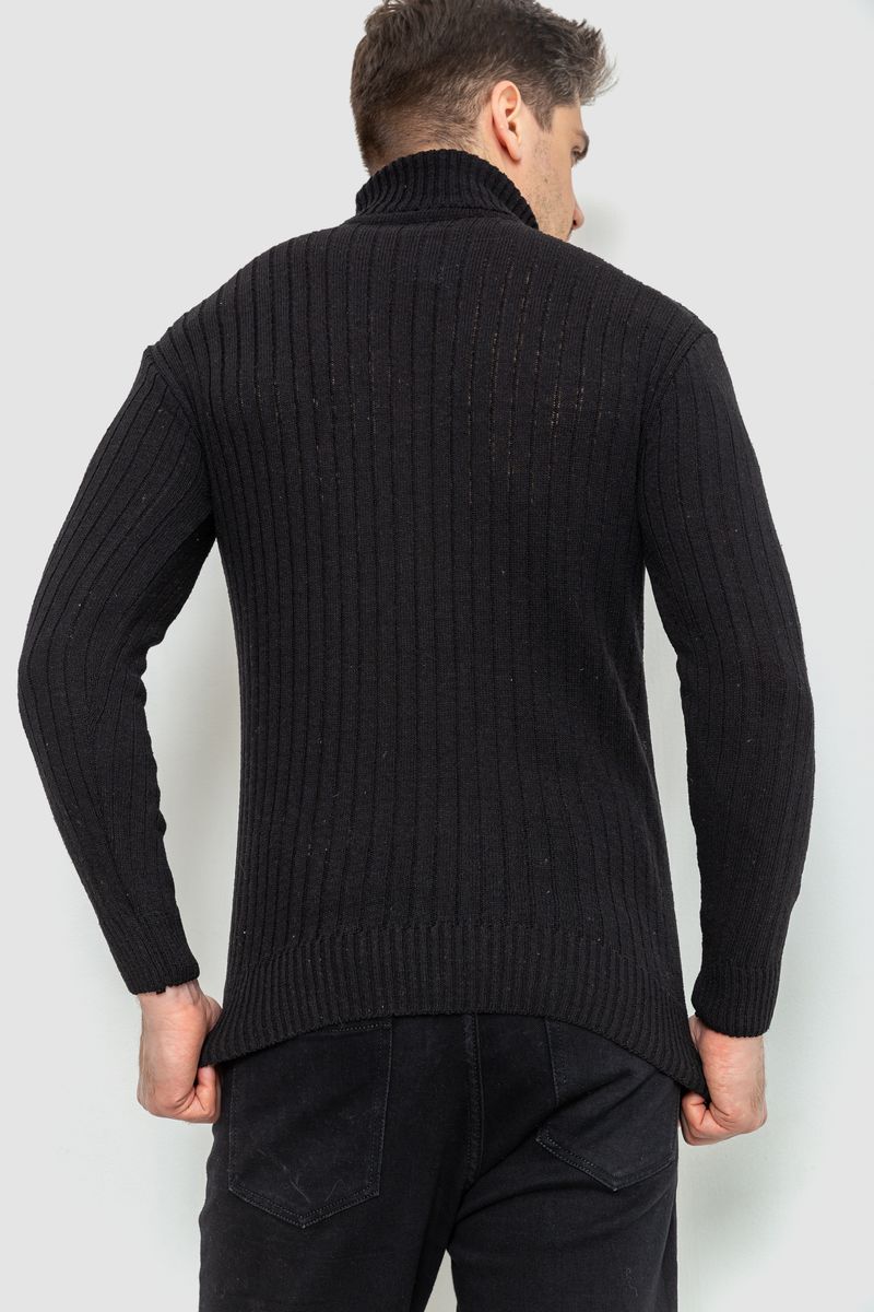 Гольф мужской, цвет черный, 238R57115 — изображение 4