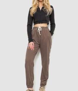 Штани женские, цвет мокко, 244R18319