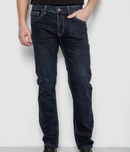 Джинсы мужские демисезонные, цвет темно-синий, 243R8136