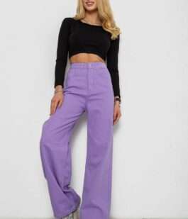 Джинсы женские, цвет сиреневый, 250R1797