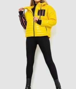 Куртка женская демисезонная, цвет желтый, 102R5222