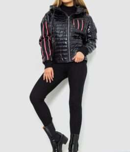 Куртка женская демисезонная, цвет черный, 102R5222