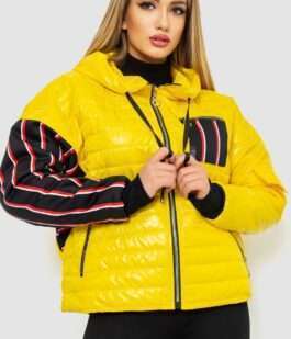 Куртка женская демисезонная, цвет желтый, 102R5222