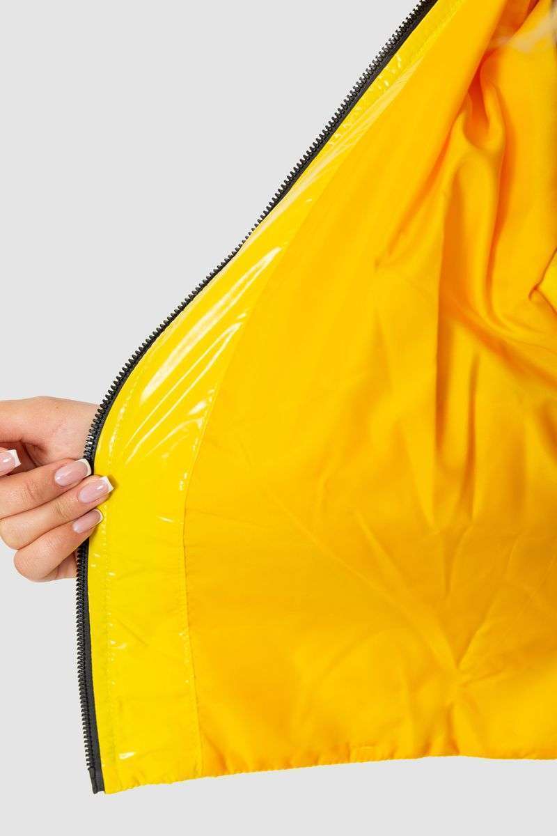 Куртка женская демисезонная, цвет желтый, 102R5222 — изображение 7